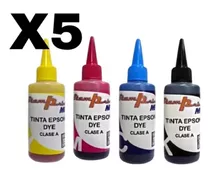  Tinta Dye Para Impresora Epson 100 Ml Colores Clase A