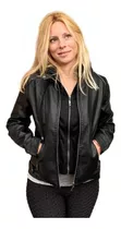 Campera Eco Cuero Mujer Rockera Moto Way Voo