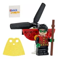 Super-heróis Lego Batman: Dc Comics Robin Com Jetpack E