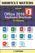 Libro: Microsoft Office 2016 Keyboard Shortcuts For Windows