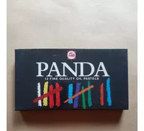 Oleo Pastel 12 Colores Panda Talens 