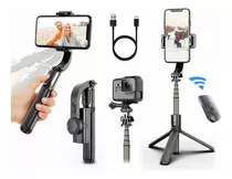 Estabilizador Celular Gimbal L08 Selfie Stick, Tripode/mando