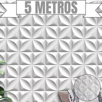 Papel De Parede Adesivo Geométrico 3d Sala Quarto 10 Metros