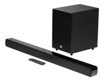 Barra Sonido Jbl Inalámbrico C/ Subwoofer 220w Sb170 - Cover Color Negro Frecuencia 40hz  20khz