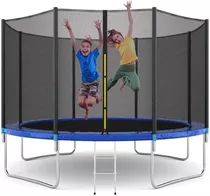 Cama Elástica, Trampolín 305cm De Diámetro Con Escalera