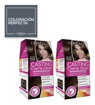 Kit Tinte Loreal Paris Casting Sin Amoniaco + Capa Obsequio