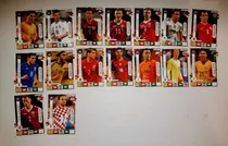 Lote 16 Figurinhas Cards  Copa Do Mundo 2018 Rússia De Fi...