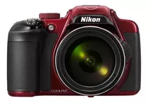  Nikon Coolpix P600 Compacta Avanzada Color  Rojo