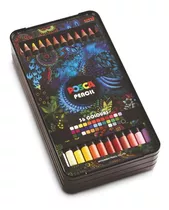 Lapices De Colores Uni Posca Estuche X36