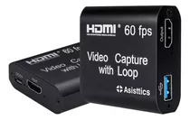 Capturadora De Video Streaming Fhd Hd Hdmi 4k Usb 2 Xbox Ps4