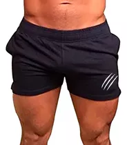 Short Bermuda Curto Academia Masculino Treino Gym Cores