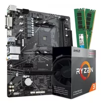 Combo Actualización Pc Gamer Ryzen 3 3200g 8gb Ram Ssd 256gb