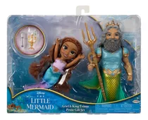 Disney The Little Mermaid Ariel King Triton Petite Gift Set