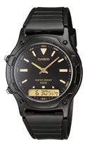 Reloj Casio Aw-49he-1avdf En Resina Masculino 100% Original