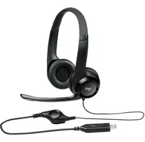Headset Logitech H390 Usb Volume Fone Microfone Pc Notebook