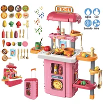 Cocina Cocinita Juguete Utensilios Chef Infantil Belleza Niñ