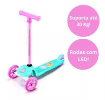 Patinete Infantil Turma Da Aventura Unitoys - 1577 Cor Rosa