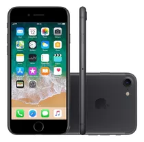  Smartphone iPhone 7 32 Gb Preto Original Com Garantia E Nf