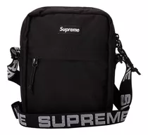 Shoulder Bag Supreme Ss18 Preto Bolsa Transversal 