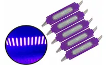 Modulo Cob Dome U Violeta 6 Led Ultra Brillo C Prot Kit 5uni