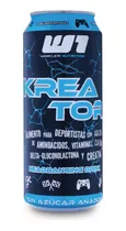 6 Bebidas Energéticas Kreator 300mg Cafeína 473 Cc