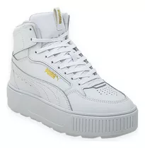 Botas Puma Karmen Rebelle Mid Mujer Blanca 1 Solo Deportes