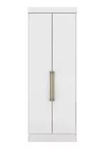 Guarda Roupa Modulado  Módena 72200 C/ 2 Portas Cor Branco 