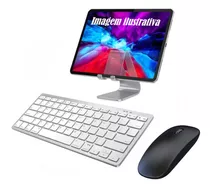 Suporte Para Galaxy Tab A8 X200 X205 + Mini Teclado + Mouse