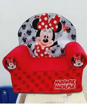 Sillón Montessori Mickey/minnie Para Niños Hasta 4 Años