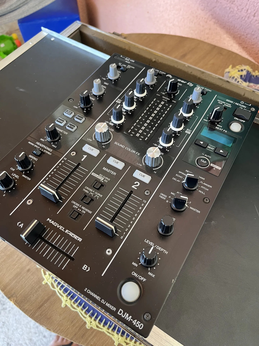 Mixer Pioneer Djm 500 Usado Equipamento Dj | Mercado Livre