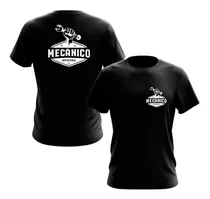 Kit 05 Camiseta Mecânico Mecânica Uniforme Personalizado