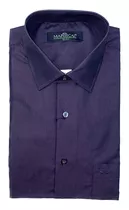 Camisa Vestir M/ L Slim Fit Tornasol Mariscal Caballero 102