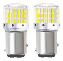 2 Focos Estróbos Leds 1157 Bay15d P21/5w Cuarto Stop