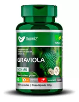 Graviola 500mg 60 Capsulas Poderoso Antioxidante