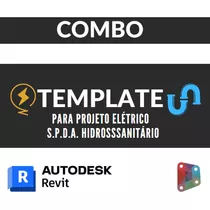 Combo Revit Elétrico+s.p.d.a+hidráulico Af/aq Com Orientação