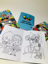 Librito Para Colorear Personalizado X 15 Todas Las Temáticas