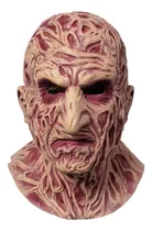 Máscara De Látex De Freddy Krueger Terror Halloween La Mejor