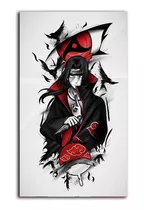 Cuadro Decorativo Itachi Uchiha Clan Uchiha Textura