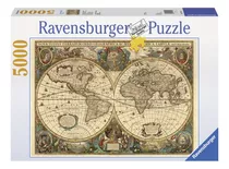 Puzzle   Mapa Del Mundo Antiguo 5000 Pcs- Ravensburger