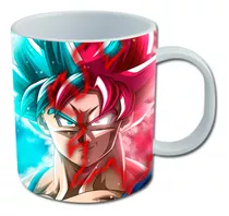 Taza, Tazon Mug, Goku Dios, Dragon Ball, Anime / King Store