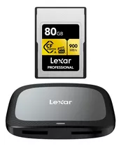 Lector Memoria Type A + Tarjeta Lexar Cfexpress Usb 3.2 Gen2