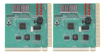 2x Diagnostic Pci De 4 Dígitos Placa-mãe Pc Post Checker T