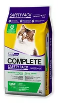 Alimento Vitalcan Complete Gato Adulto Safety Pack X24kg