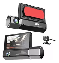 Cámara De Video De Auto Hd 1080p + 3 Cámaras - Dashcam