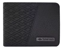 Billetera Alpine Skate C/ Compartimiento Para Tarjetas Cuero Color Negro | Modelo 27214