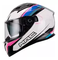 Casco Para Motos Speed 2.0 Disco White Pink S