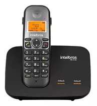 Telefone Digital Sem Fio Intelbras Ts5150 Entrada P/ 2 Linha