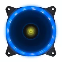 Fan/cooler Para Gabinete V.ring Anel De Led 120x120mm - Azul
