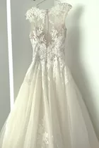 Vestido De Novia Tall M Zci Novias ( Urdesa)