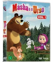 Masha E O Urso Vol 1 Dvd Original Lacrado